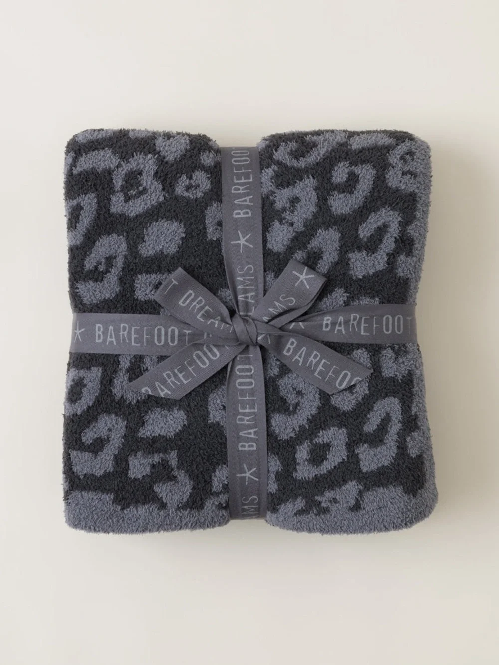 Barefoot Dreams CozyChic Barefoot in the Wild Throw - Graphite / Carbon